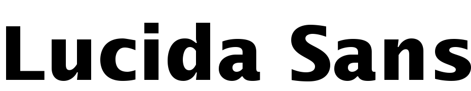 Lucida Sans Std Bold Yazı tipi ücretsiz indir